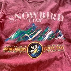 Graphic Tee - Utah Size XL Unisex Snowy nights/Sunny Days
